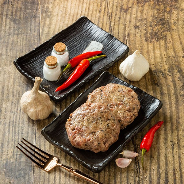 【焱の挽肉】日本A5和牛漢堡排-經典黑胡椒 - 100g/顆